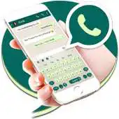 Free play online Keyboard Theme for Chat App APK