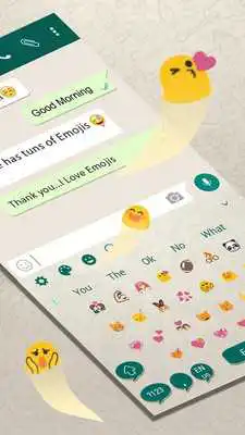 Play Keyboard Theme for Chat App