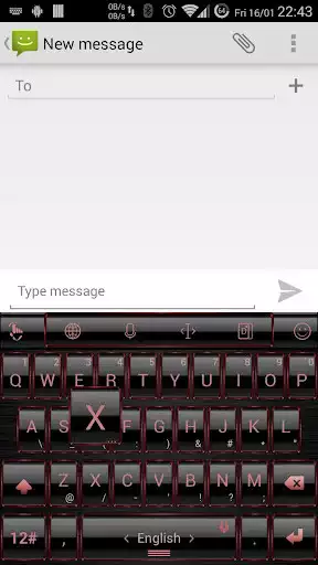 Play Keyboard Theme Frame Red as an online game Keyboard Theme Frame Red with UptoPlay