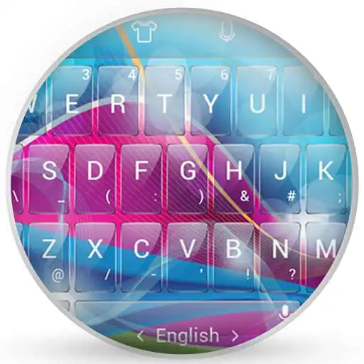 Free play online Keyboard Theme Glass ColorWave APK Free play online Keyboard Theme Glass ColorWave APK
