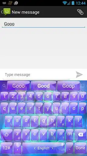 Play Keyboard Theme Glass Dream as an online game Keyboard Theme Glass Dream with UptoPlay