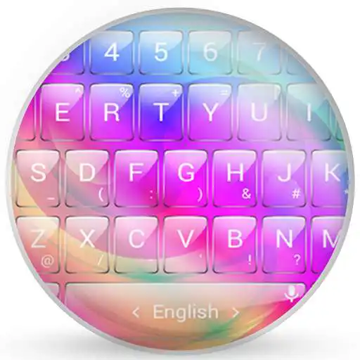 Play Keyboard Theme Glass M Spiral APK