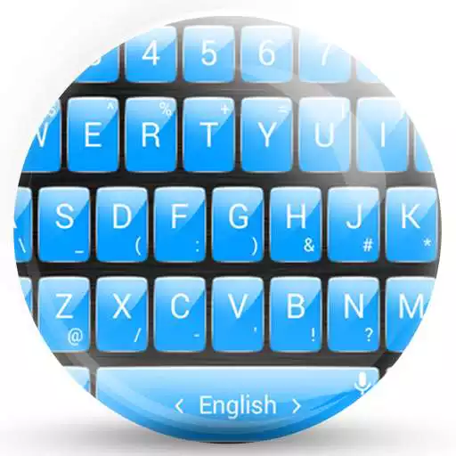 Play Keyboard Theme Gloss Azure APK Play Keyboard Theme Gloss Azure APK