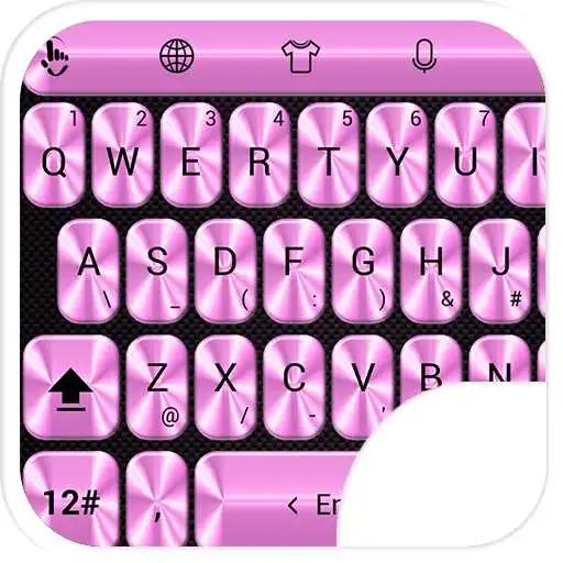 Play Keyboard Theme Metallic Fuxia APK Play Keyboard Theme Metallic Fuxia APK