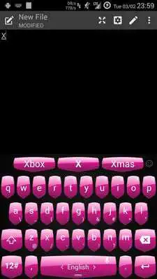 Play Keyboard Theme Shield Pink