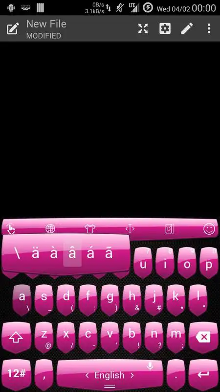 Play Keyboard Theme Shield Pink