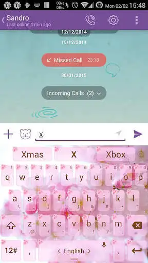 Play Keyboard Theme ValentineCherry as an online game Keyboard Theme ValentineCherry with UptoPlay