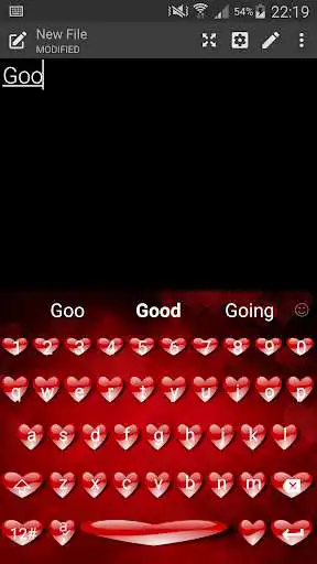 Play Keyboard Theme V Love Hearts as an online game Keyboard Theme V Love Hearts with UptoPlay