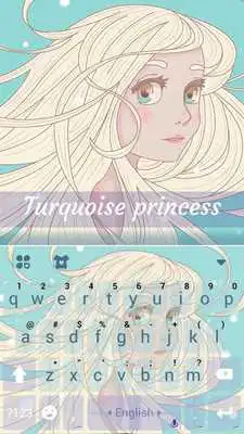Play Keyboard - Turquoise Princess New Theme Play Keyboard - Turquoise Princess New Theme