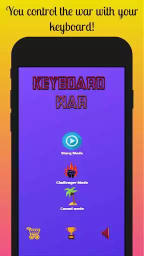 Play Keyboard War : Typing Masters  and enjoy Keyboard War : Typing Masters with UptoPlay