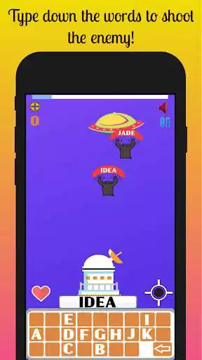 Play Keyboard War : Typing Masters as an online game Keyboard War : Typing Masters with UptoPlay