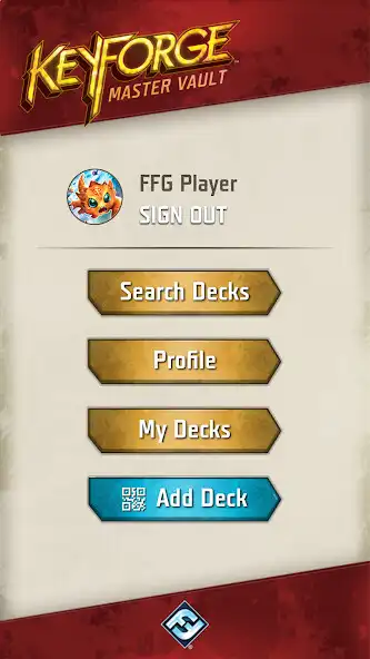 Play KeyForge: Master Vault as an online game KeyForge: Master Vault with UptoPlay