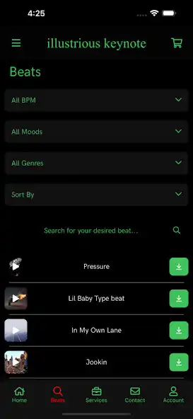 Play Keynote Beatz as an online game Keynote Beatz with UptoPlay