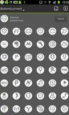 Play Keys Button GO LAUNCHER THEME