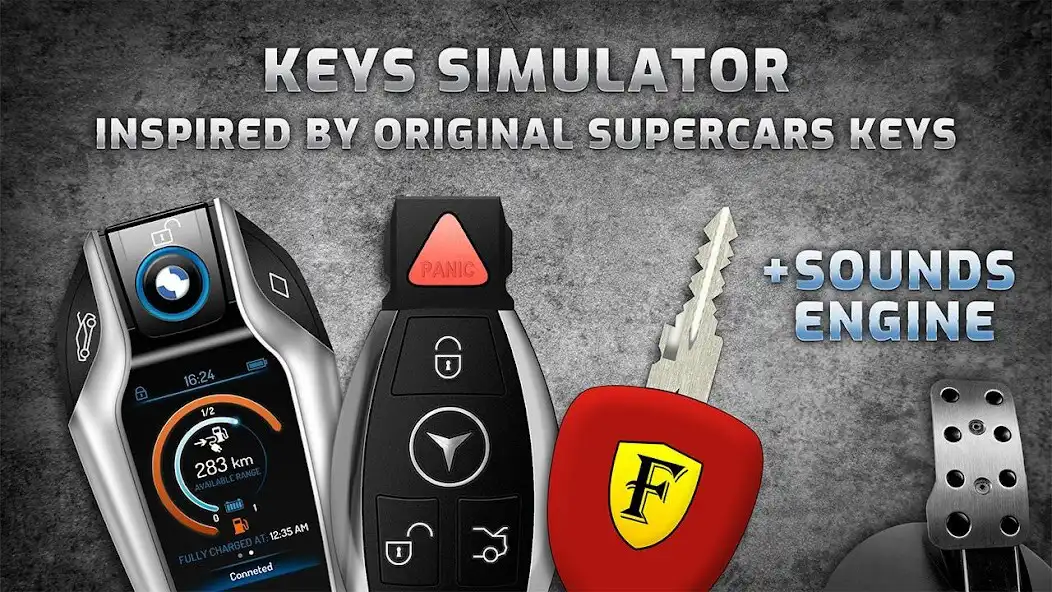 Play Keys simulator and cars sounds  and enjoy Keys simulator and cars sounds with UptoPlay