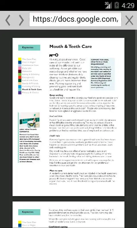 Play Keys to Care