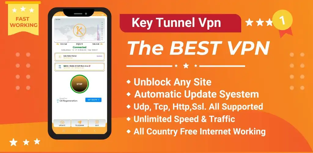 Play Key Tunnel Vpn  and enjoy Key Tunnel Vpn with UptoPlay