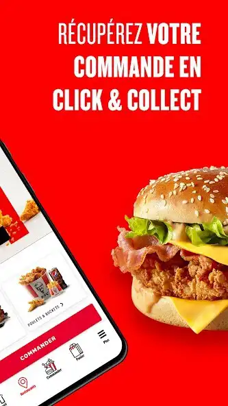 Play KFC France : Poulet  Burger as an online game KFC France : Poulet  Burger with UptoPlay