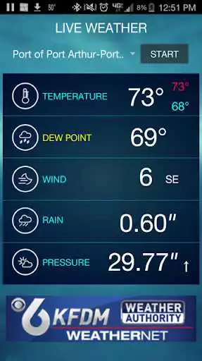Play KFDM WeatherNET  and enjoy KFDM WeatherNET with UptoPlay