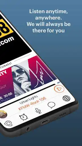 Play KFMW Rock 108 as an online game KFMW Rock 108 with UptoPlay