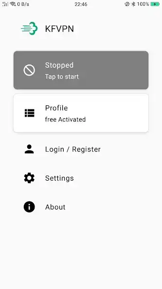 Play KFVPN as an online game KFVPN with UptoPlay