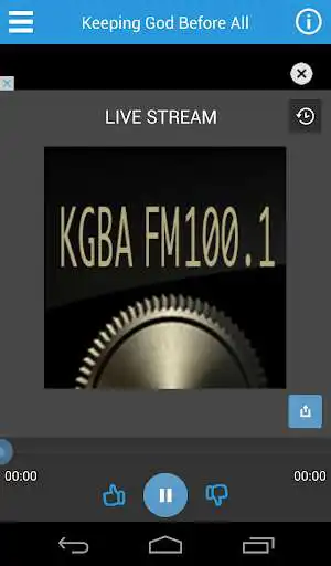 Play KGBA 100.1 FM Christian Radio  and enjoy KGBA 100.1 FM Christian Radio with UptoPlay