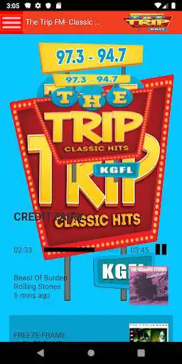 Play KGFL The Trip 97.3  94.7  and enjoy KGFL The Trip 97.3  94.7 with UptoPlay