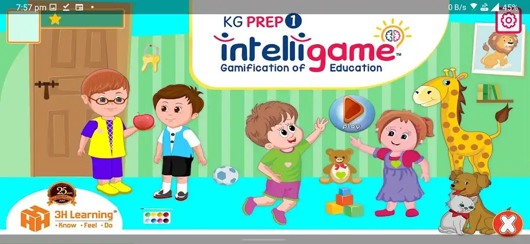 Play KG Prep - 1 as an online game KG Prep - 1 with UptoPlay