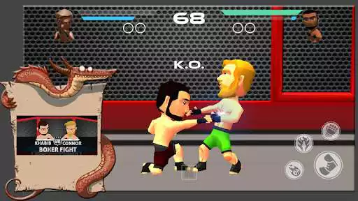 Play Khabib VS Connor Boxer Fight as an online game Khabib VS Connor Boxer Fight with UptoPlay