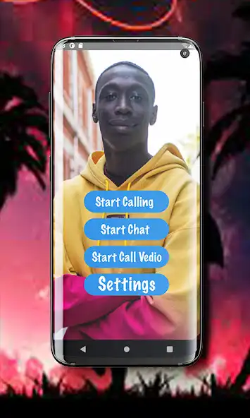 Play Khaby Lame fake video call as an online game Khaby Lame fake video call with UptoPlay