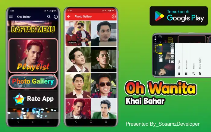 Play Khai Bahar - Oh Wanita Mp3  and enjoy Khai Bahar - Oh Wanita Mp3 with UptoPlay