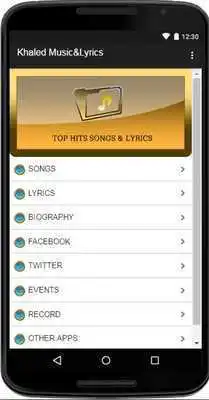 Play Khaled MusicLyrics