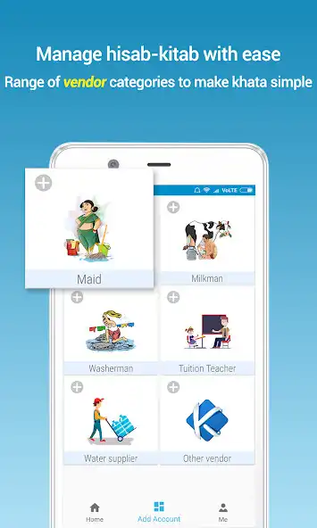 Khata Home - Udhar Khata Book, Hisab Copy, Len Den online game with ...