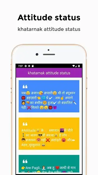 Play khatarnak attitude status in hindi 2020 as an online game khatarnak attitude status in hindi 2020 with UptoPlay