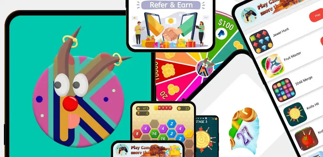 Play KhilU : Play Games - Make Money  Win Big Rewards  and enjoy KhilU : Play Games - Make Money  Win Big Rewards with UptoPlay