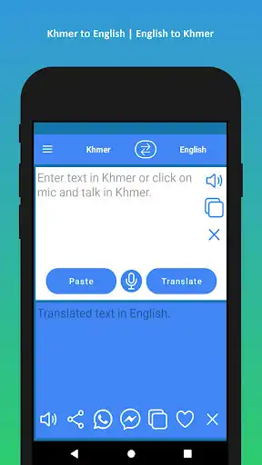 Play Khmer to English Translator  and enjoy Khmer to English Translator with UptoPlay