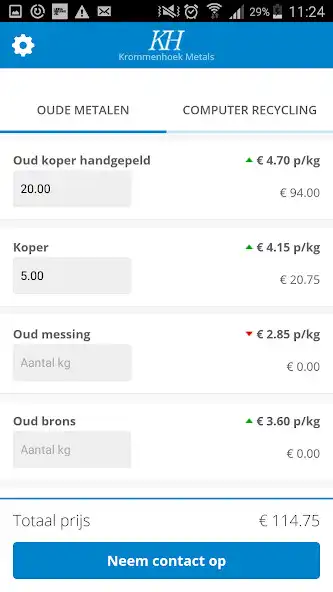 Play KH-Metals Schrootprijzen  and enjoy KH-Metals Schrootprijzen with UptoPlay