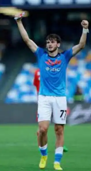 Play Khvicha Napoli Wallpaper 4K HD  and enjoy Khvicha Napoli Wallpaper 4K HD with UptoPlay