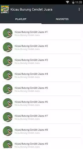 Play Kicau Burung Cendet Juara  and enjoy Kicau Burung Cendet Juara with UptoPlay