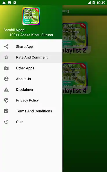 Play Kicau Burung Lengkap Offline as an online game Kicau Burung Lengkap Offline with UptoPlay