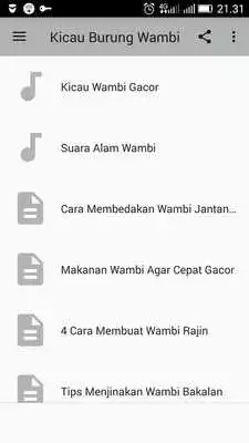 Play Kicau Burung Wambi