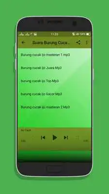 Play Kicau Cucak Ijo Top Juara Mp3