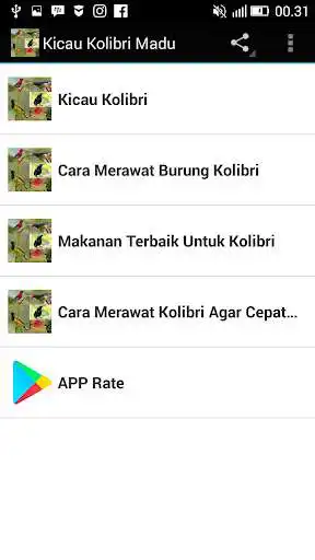 Play Kicau Kolibri Madu