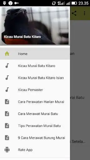 Play APK Kicau Murai Batu Kitaro  and enjoy Kicau Murai Batu Kitaro with UptoPlay com.hantoroApp.kicaumuraibatukitaro