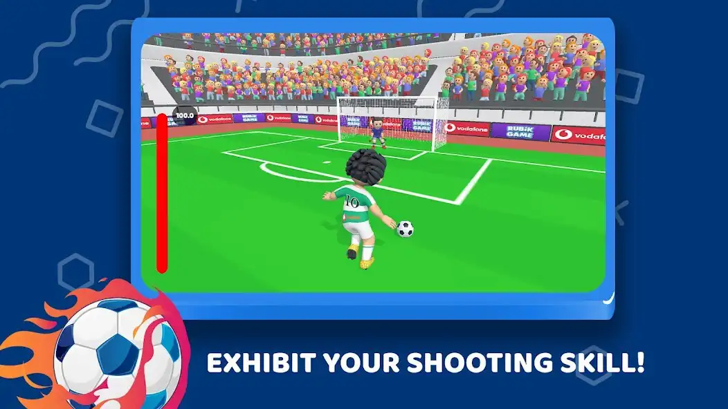 Play Kick Ball - Football Penalty as an online game Kick Ball - Football Penalty with UptoPlay