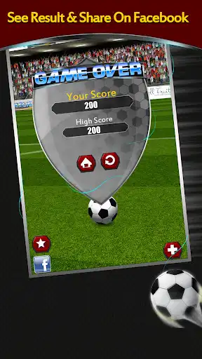 Play Kick Flick (Soccer - Football) as an online game Kick Flick (Soccer - Football) with UptoPlay