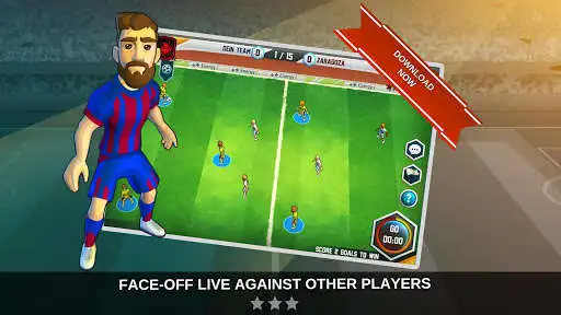 Play Kick & Goal: Soccer Match as an online game Kick & Goal: Soccer Match with UptoPlay