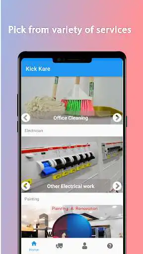 Play Kick Kare Home Services as an online game Kick Kare Home Services with UptoPlay