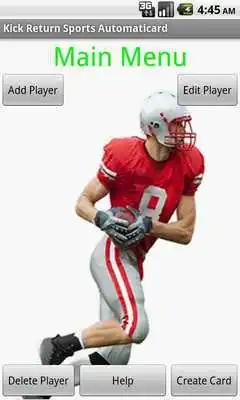 Play Kick Return Card Creator Free