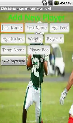 Play Kick Return Card Creator Free